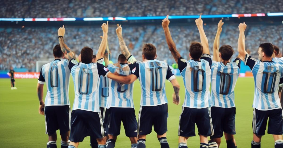 Rankingi reprezentacja Argentyny w piłce nożnej mężczyzn: Aktualna pozycja