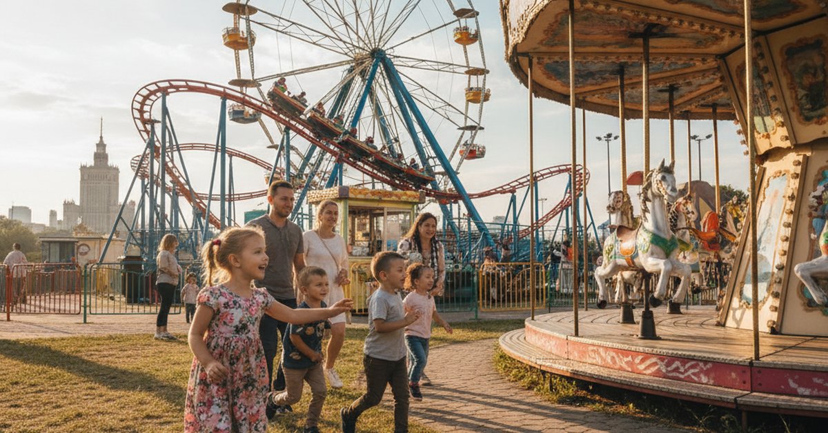 Parki rozrywki dla dzieci Warszawa: TOP miejsc na rodzinne zabawy!