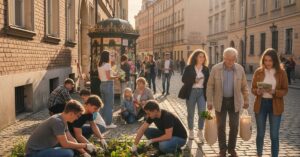Działania wolontariackie Warszawa Praga Południe: Zmieńmy razem naszą dzielnicę!