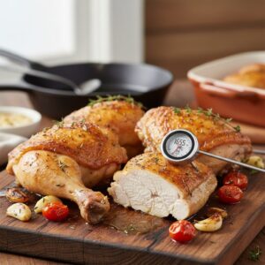 Udka kurczaka: ile minut piec, by były idealnie soczyste?