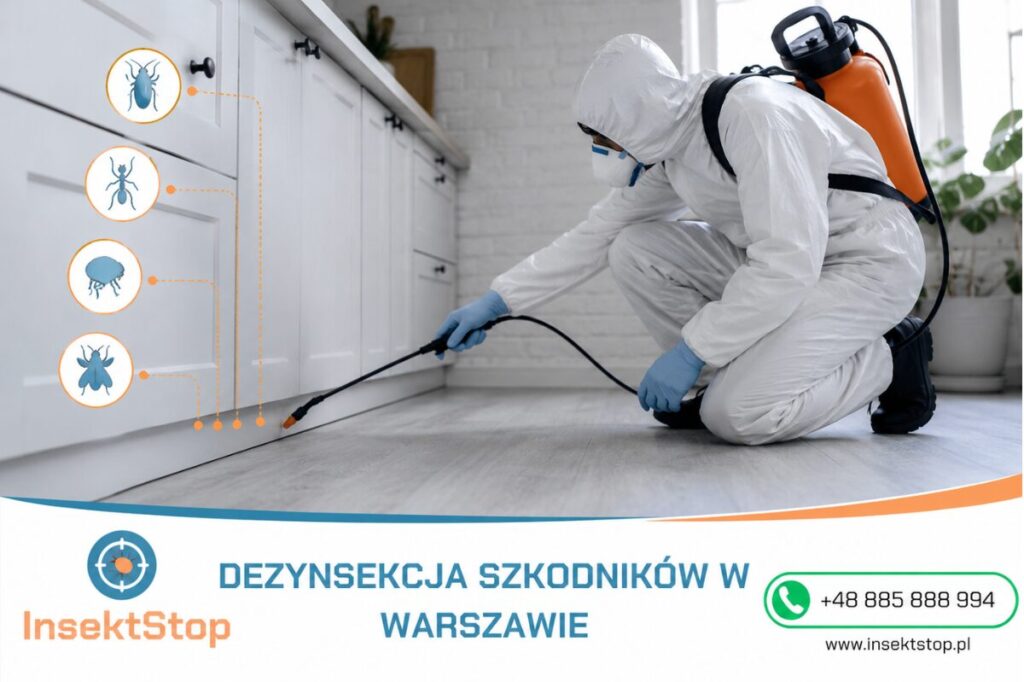 dezynsekcja szkodników w warszawie